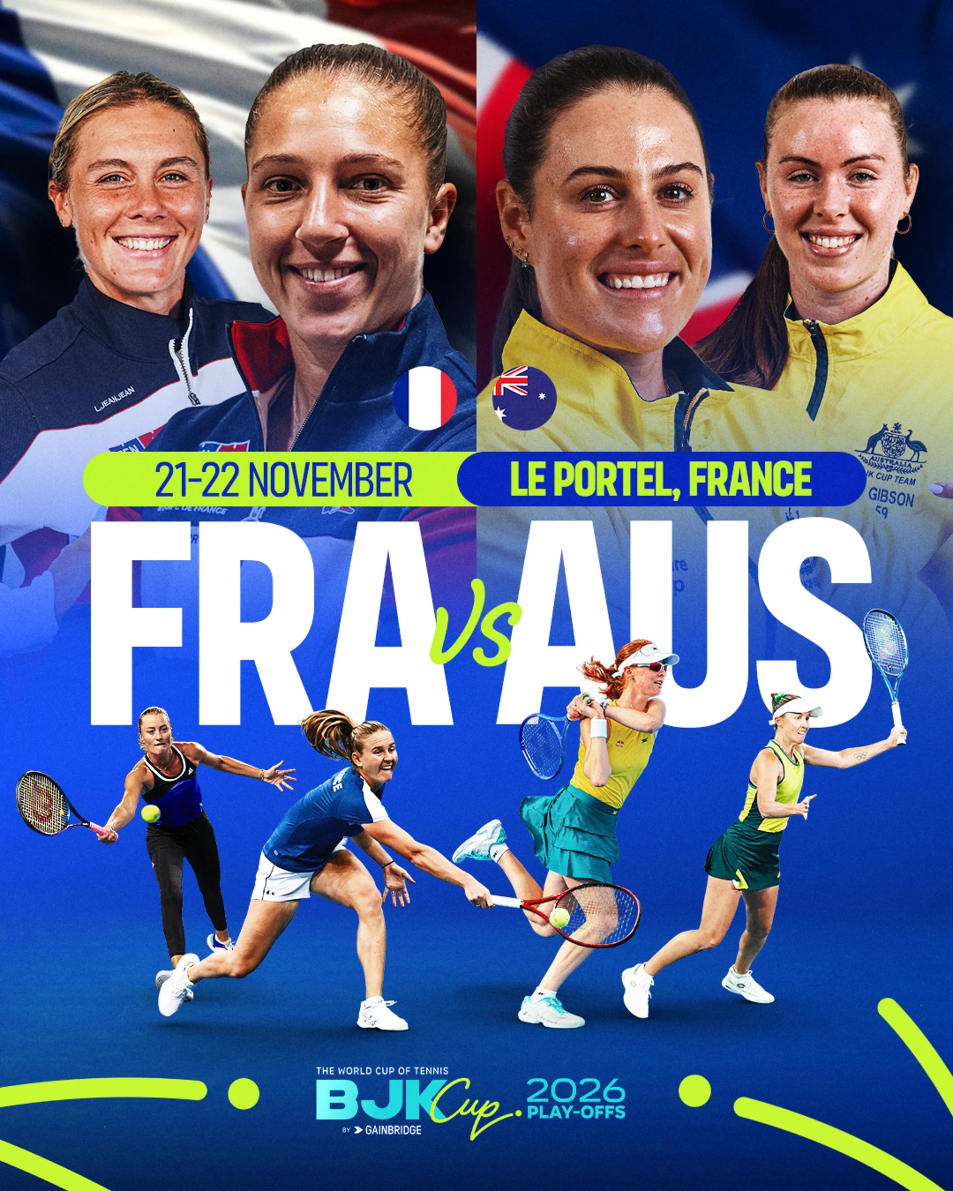 BJK Cup, i play-off su SuperTennis con Gauff, Chwalinska e Bencic