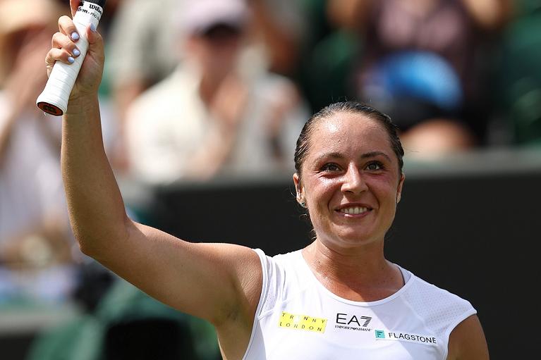 Una raggiante Elisabetta Cocciaretto (foto Getty Images)