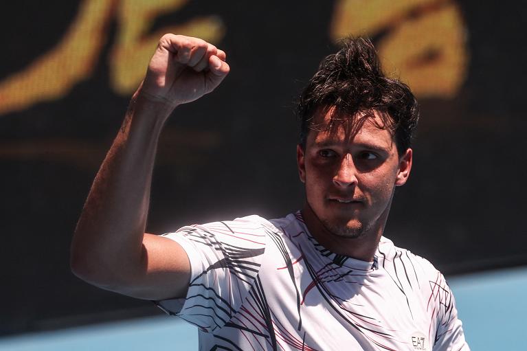 Australian Open, la gioia di Luciano Darderi (Getty Images)