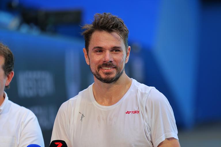 United Cup 2026, il sorriso di Stan Wawrinka (Foto Tennis Australia e Getty Images)