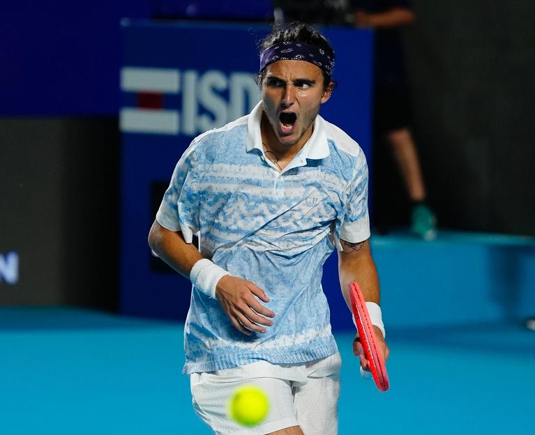 La grinta di Mattia Bellucci (Foto Abierto Mexicano)