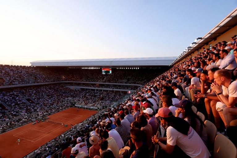 Lo stadio Philippe Chatrier, il Centrale del Roland Garros (Getty Images)