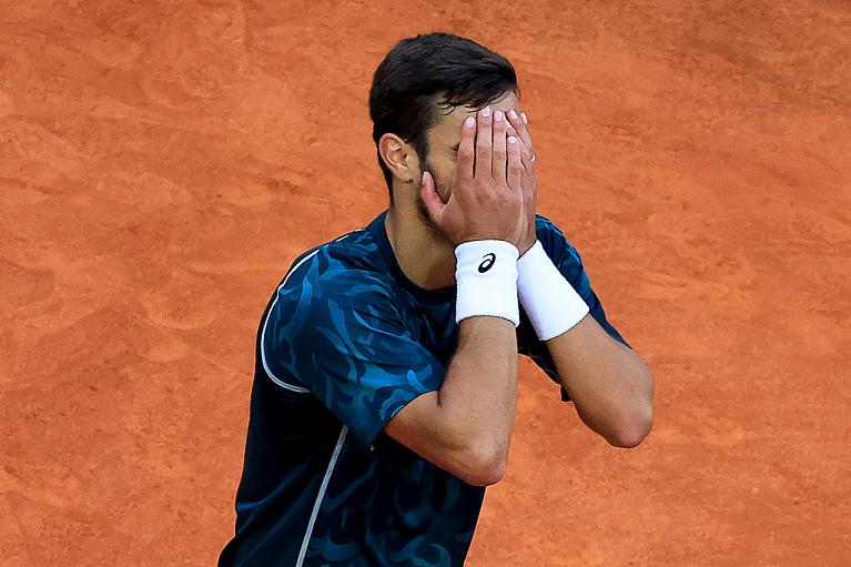 La gioia di Lorenzo Musetti a Monte-Carlo (Getty Images)