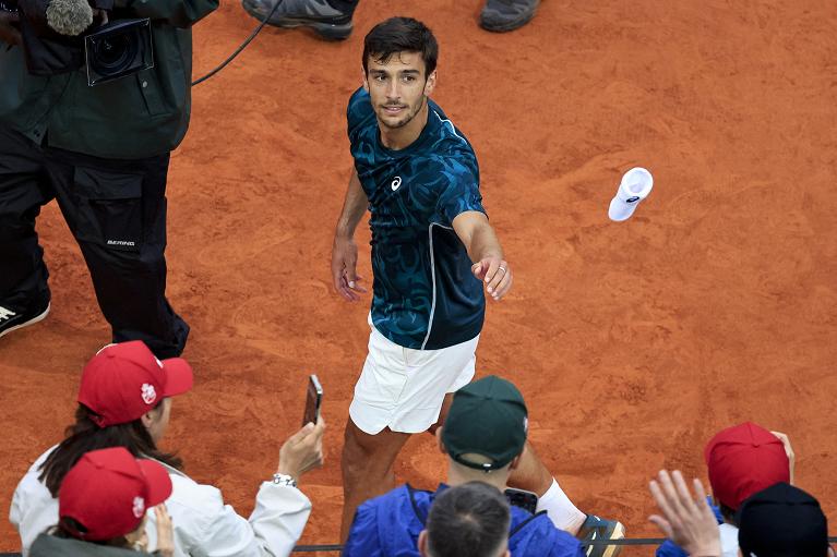 Lorenzo Musetti a Monte-Carlo 2025 (Getty Images)