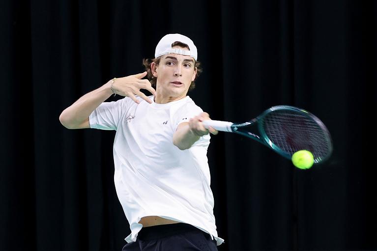 Jacopo Vasamì in azione (foto FITP)