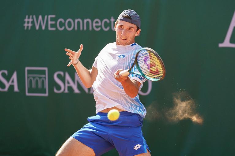 Federico Bondioli in azione (foto Leonardi)