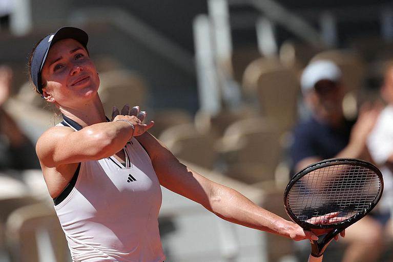 La gioia di Elina Svitolina (Getty Images)