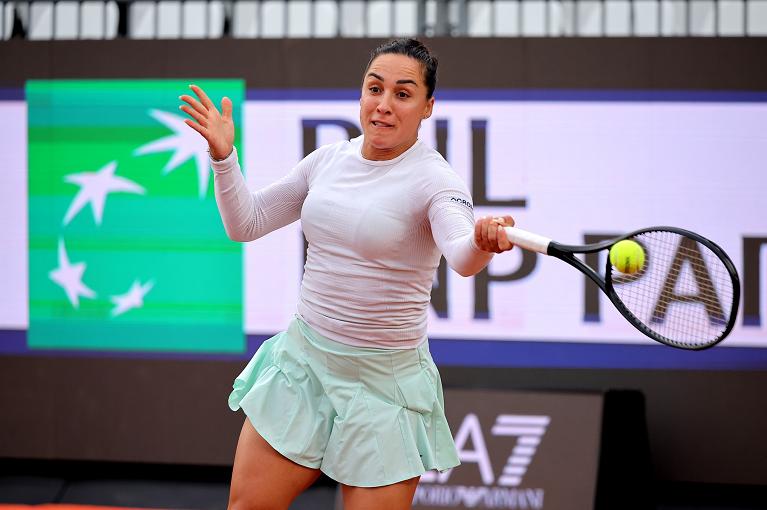 Martina Trevisan in azione (foto FITP)