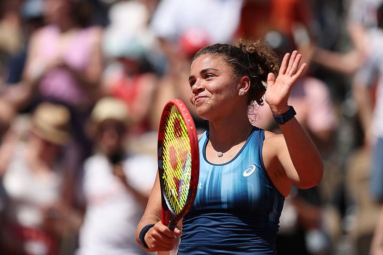 L'esultanza di Jasmine Paolini (Getty Images)