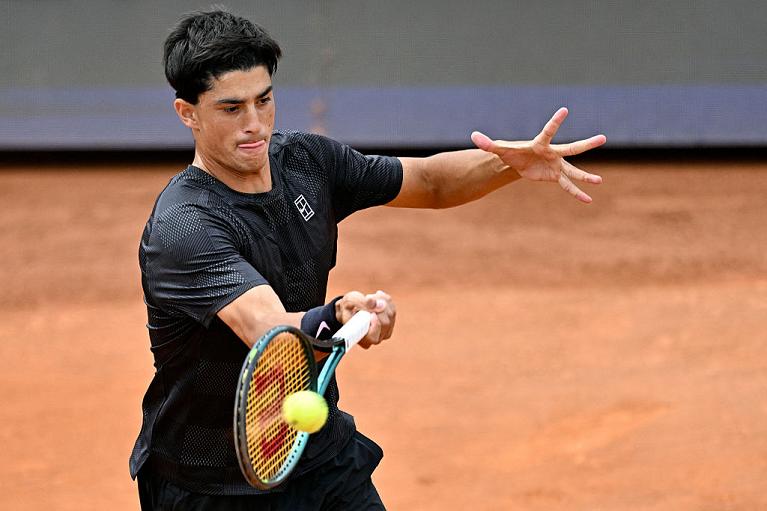 Federico Cinà in azione (Getty Images)