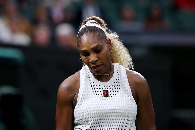 La delusione di Serena Williams (foto Getty Images)