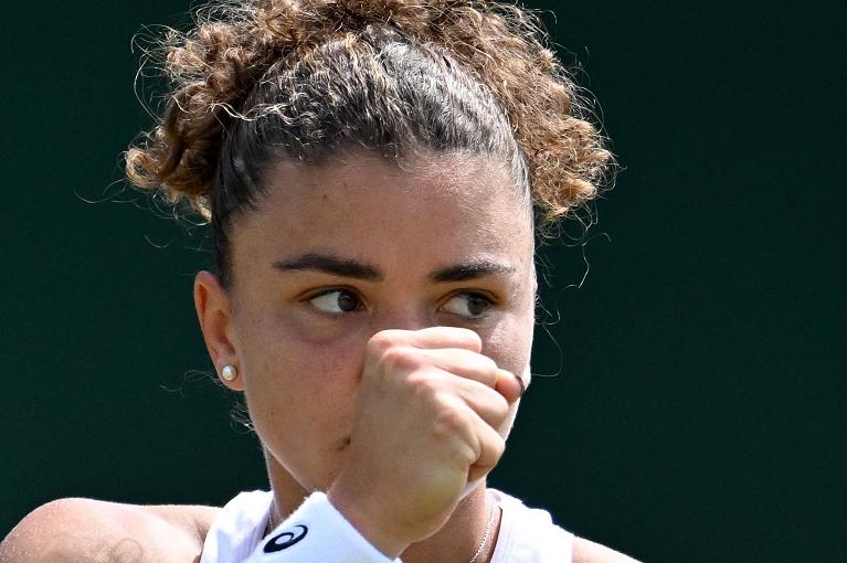 Un primo piano di Jasmine Paolini (foto Getty Images)