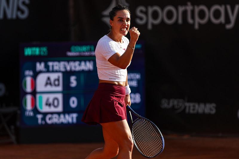 ATV Tennis Open: brilla Trevisan nel derby con Grant