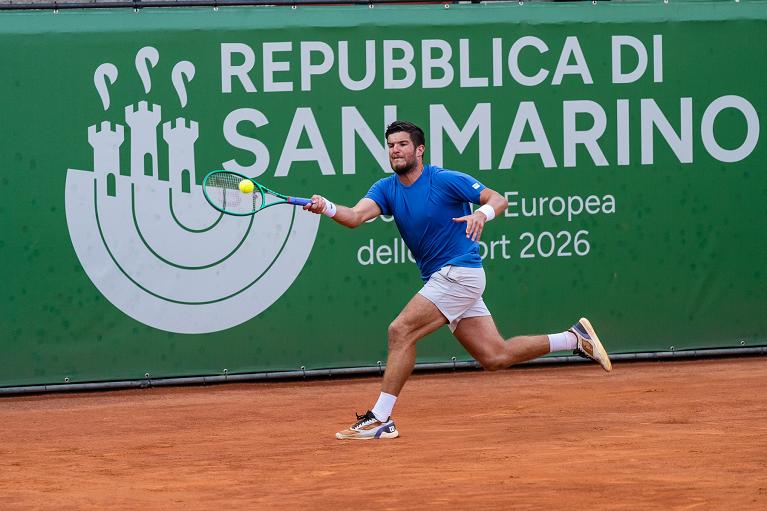 Il diritto in corsa di Mili Poljicak (foto San Marino Open)