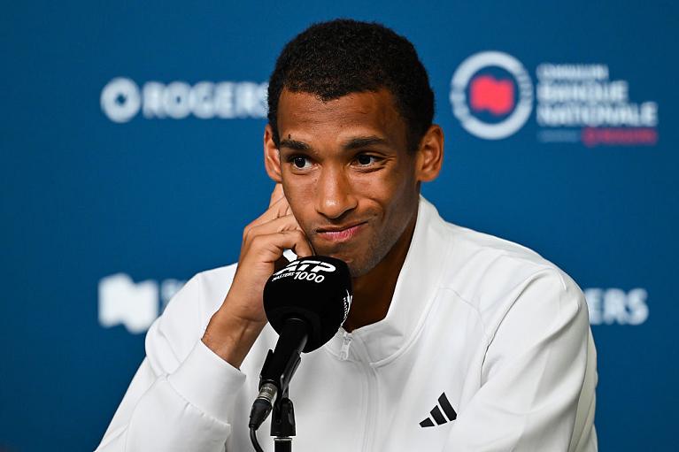Un deluso Felix Auger-Aliassime (Getty Images)