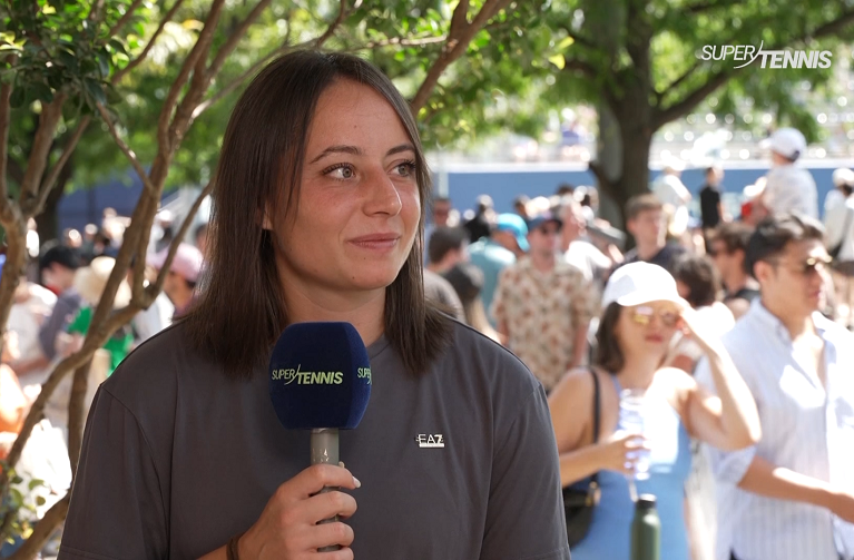 Elisabetta Cocciaretto (Fotogramma dal video SuperTennis)