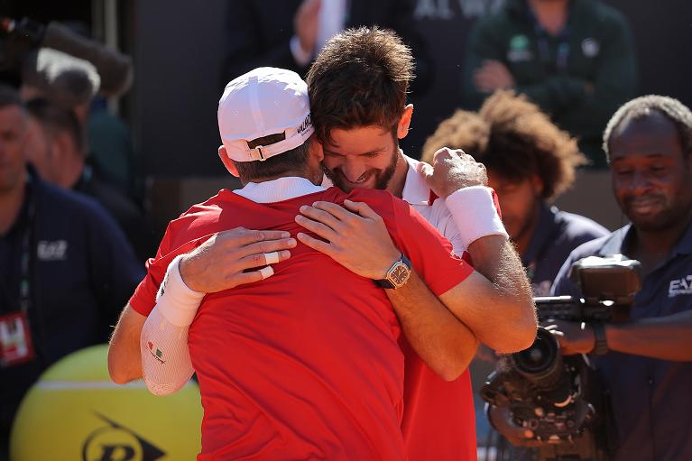 La commozione di Bolelli e Vavassori, campioni agli IBI26 (foto FITP)