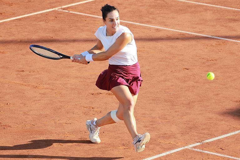 Martina Trevisan in azione (foto Ros)