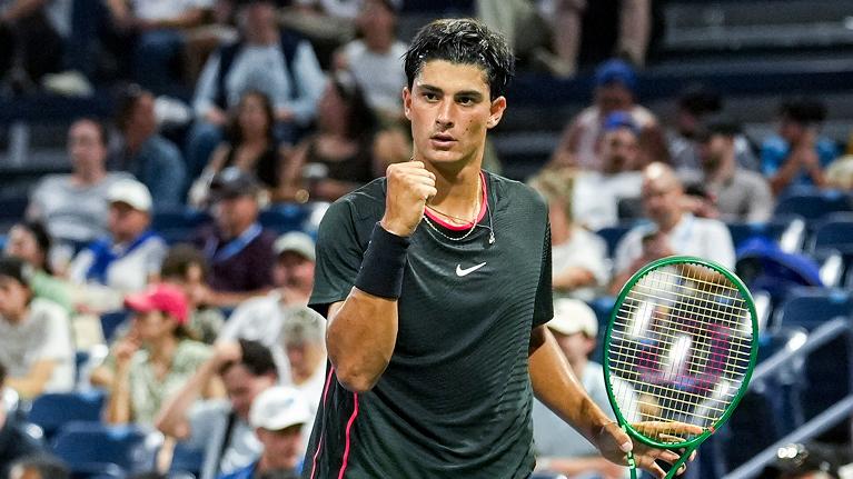 Federico Cinà esulta (Foto USTA)