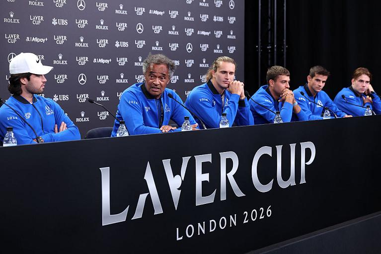 Il Team Europe di Laver Cup (Getty)