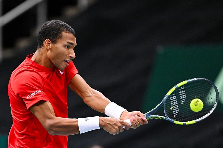 Felix Auger-Aliassime in Davis Cup by Generali (Getty Images)