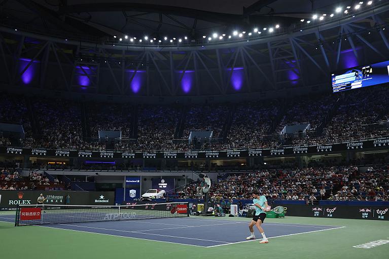 Il campo centrale del Qi Zhong Tennis Center di Shanghai (Getty)