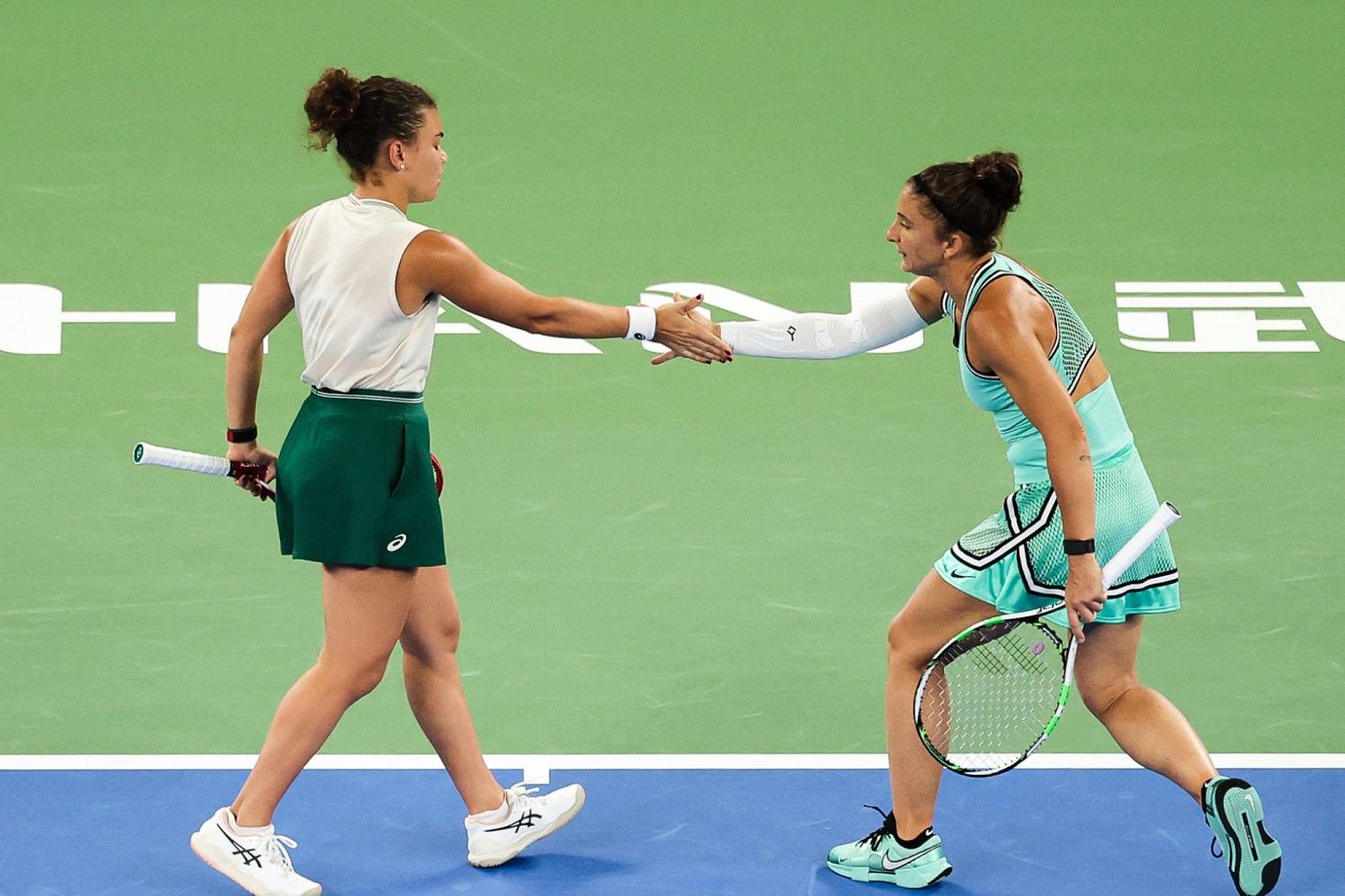 Wuhan, doppio: Errani e Paolini fuori in semifinale