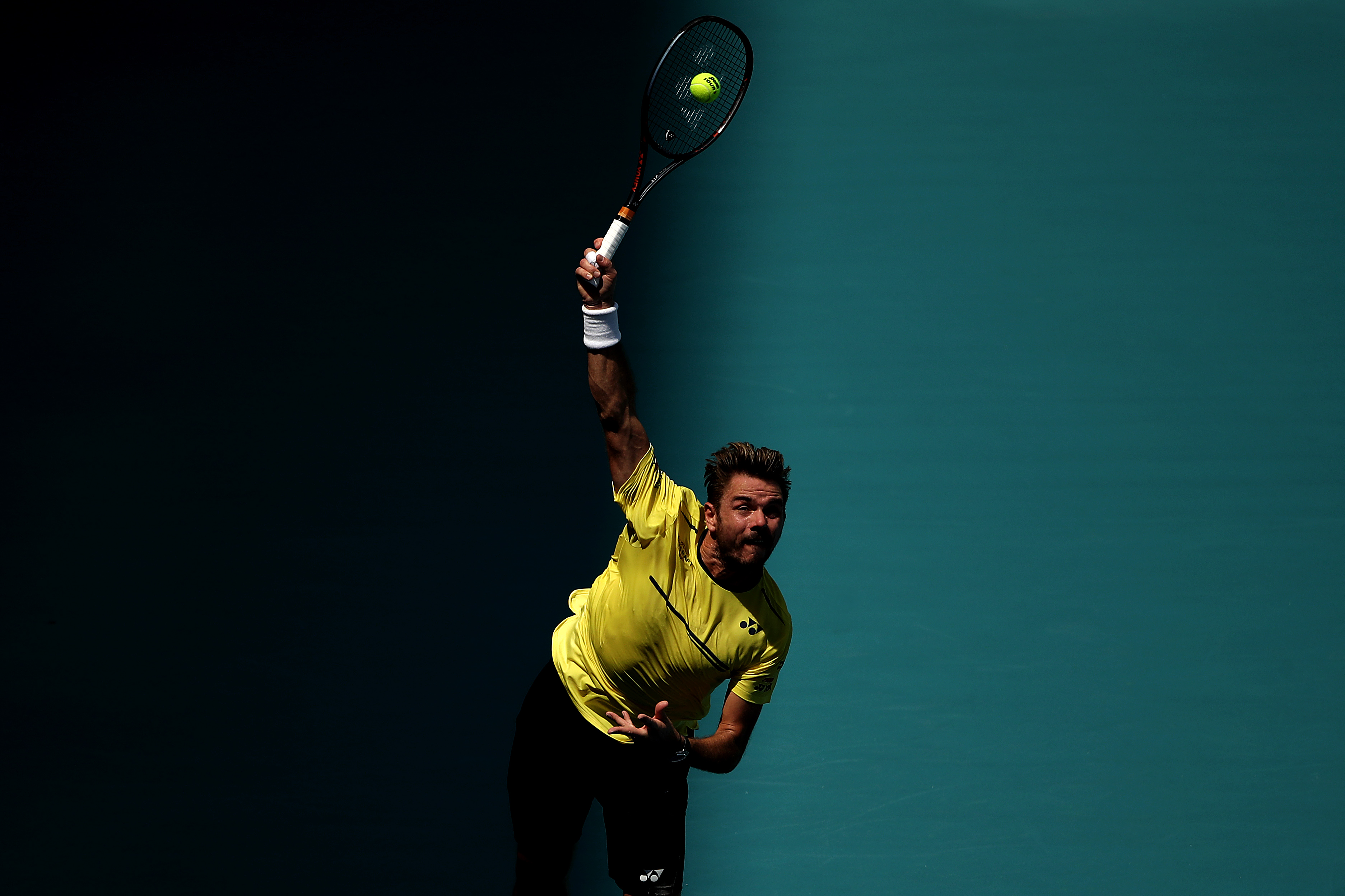 Il gioco di Wawrinka, dal servizio alla risposta