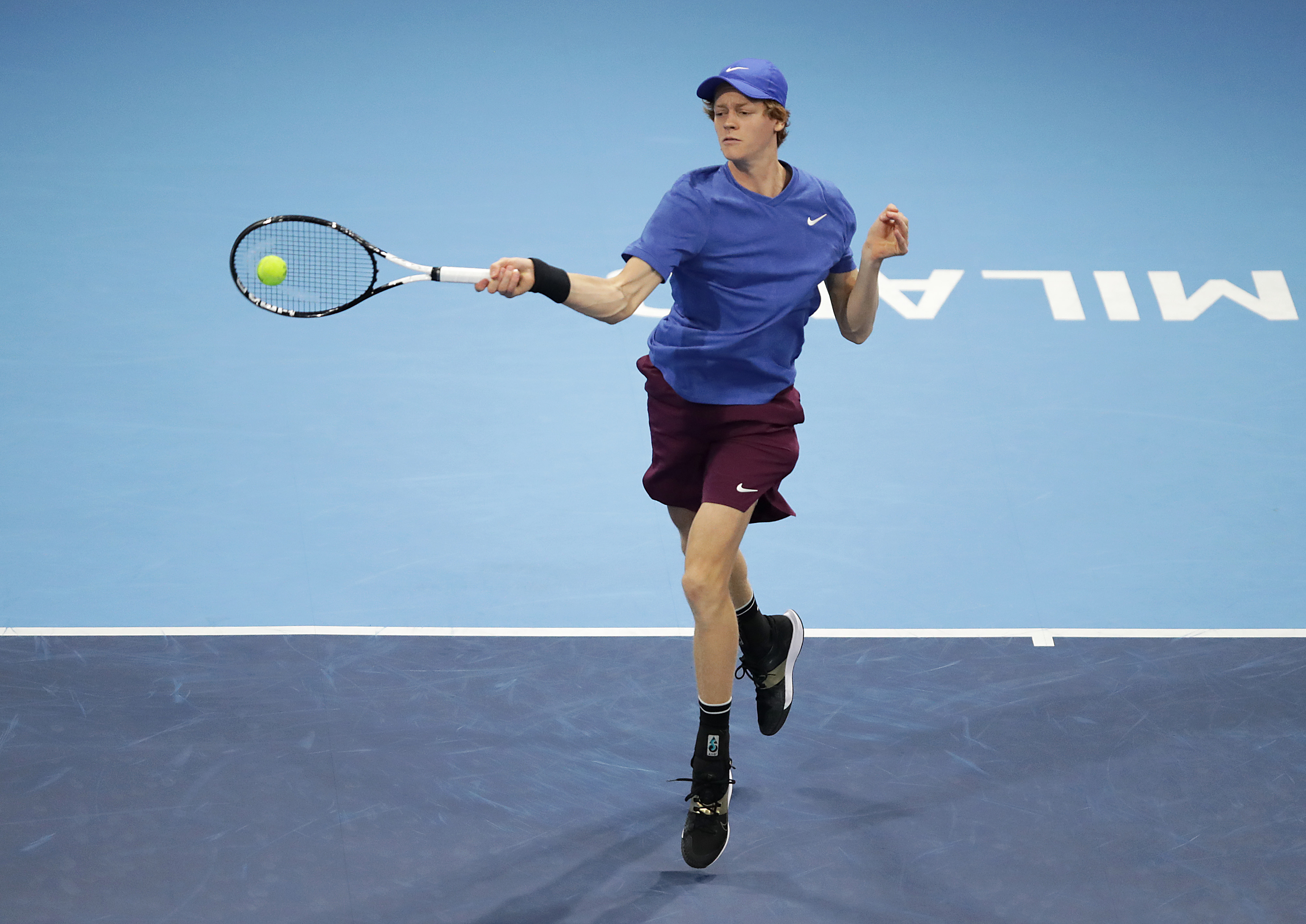 Jannik Sinner occhio tecnico