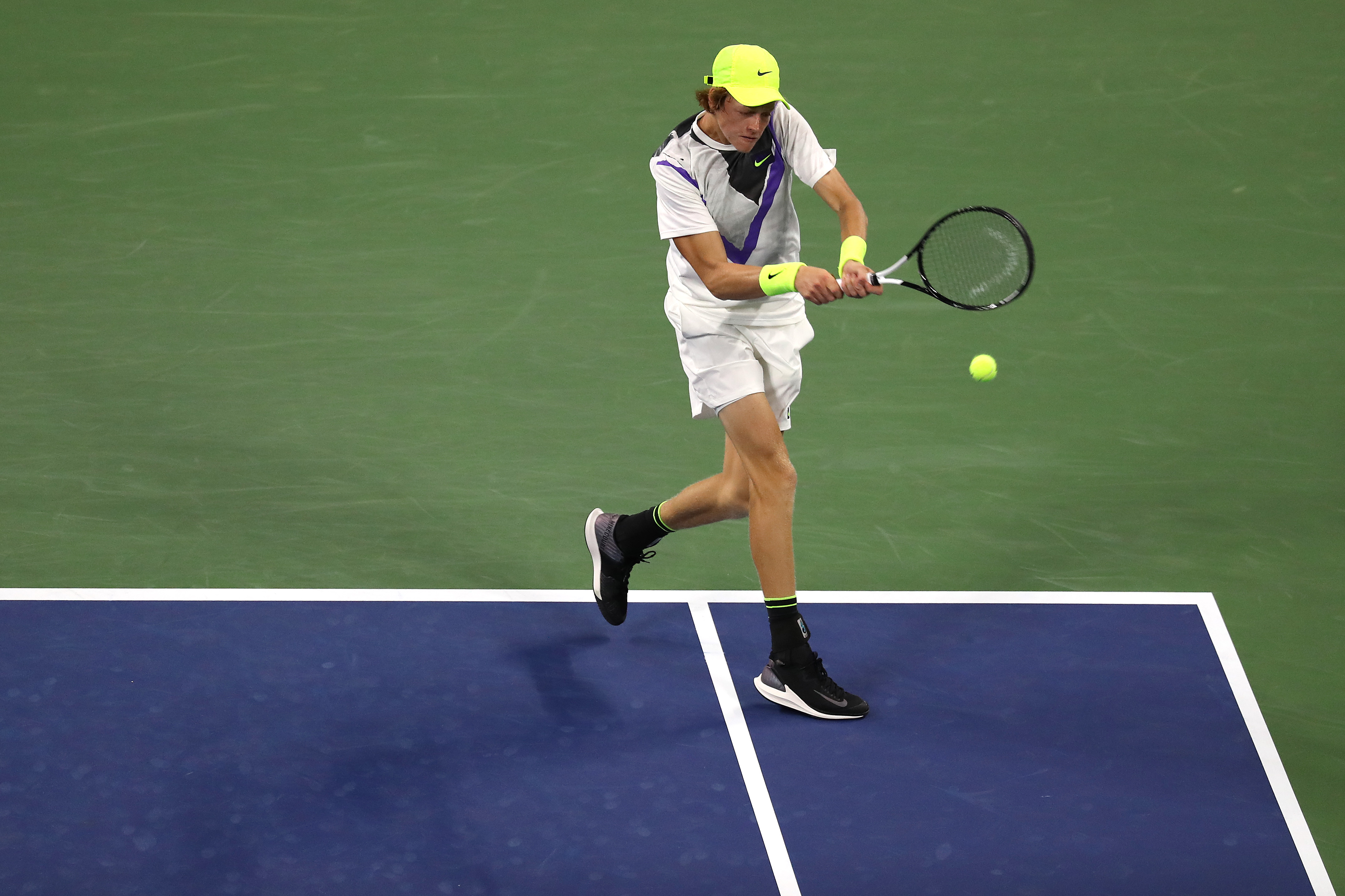 Jannik Sinner occhio tecnico