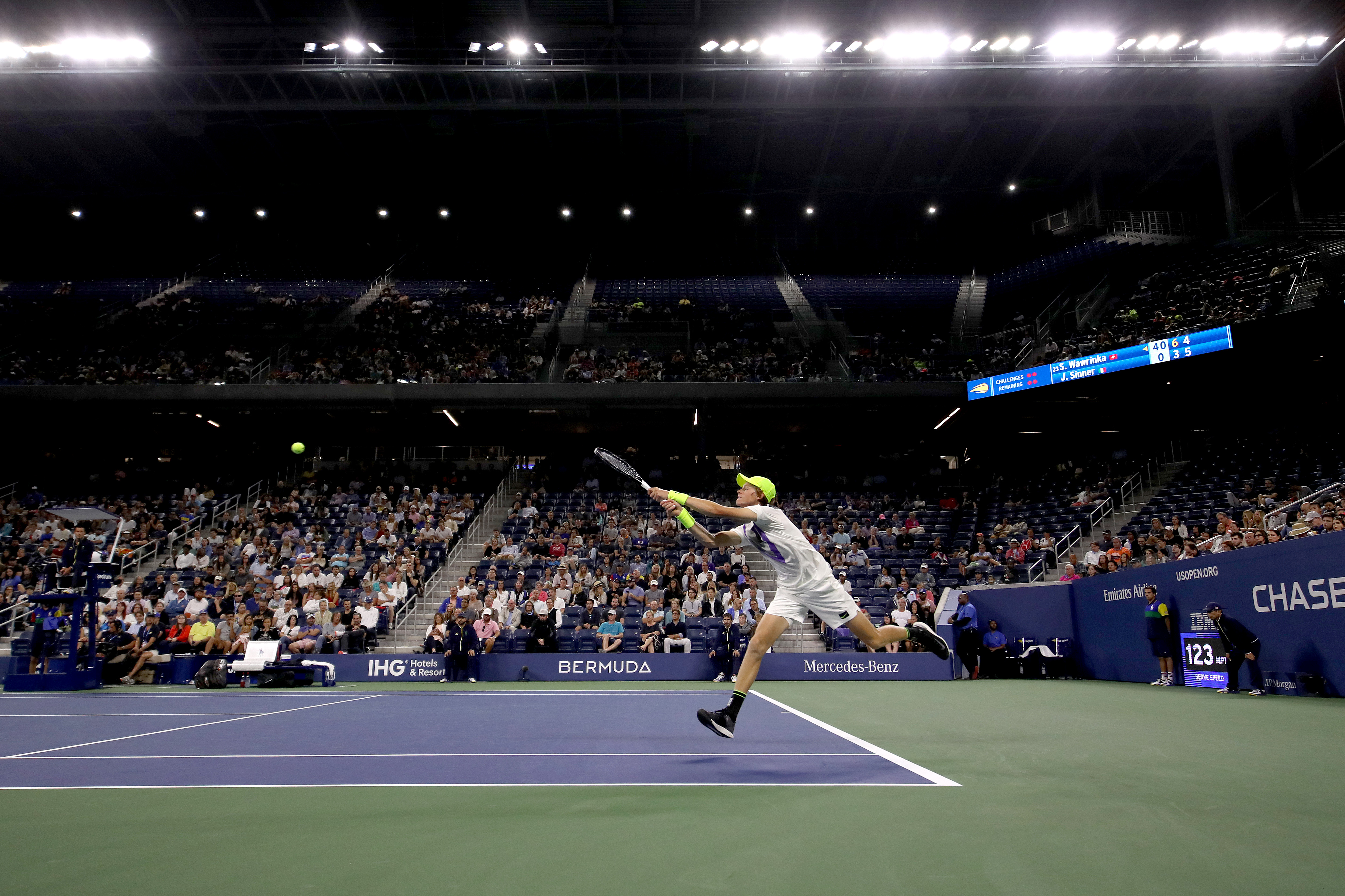 Jannik Sinner occhio tecnico