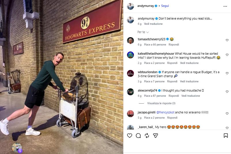 Visti dai social: Andy Potter e Flavio cuore d’oro