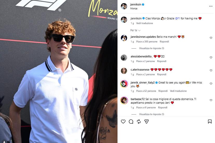Visti dai social: i nostri al GP di Monza e Sailor… Zheng