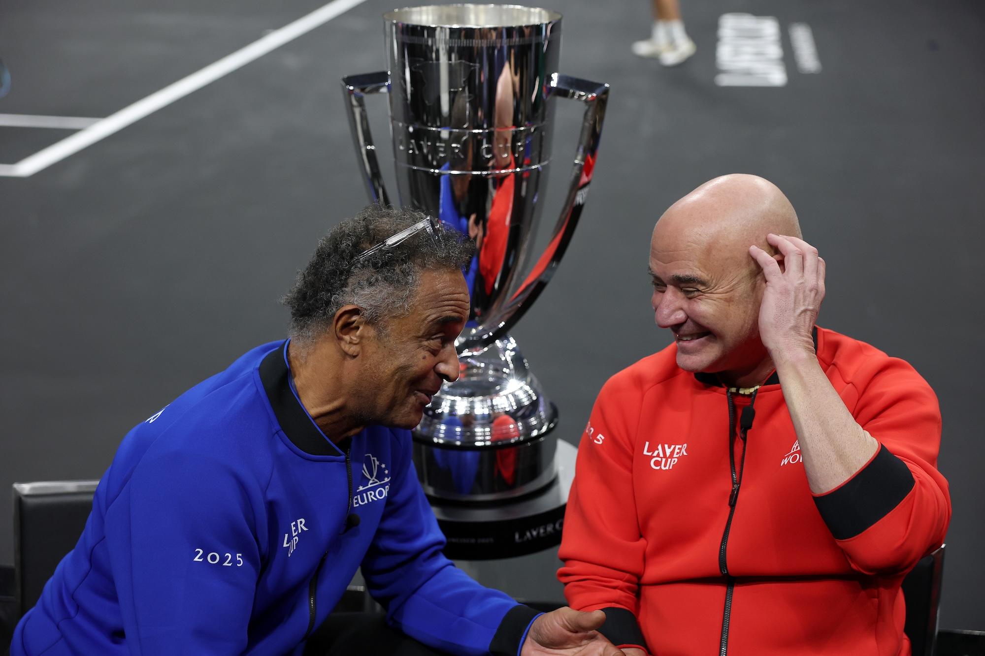 Agassi e Noah, capitani e icone